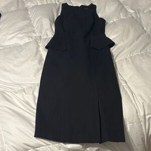 Black banana republic peplum Sleeveless Dress size 0